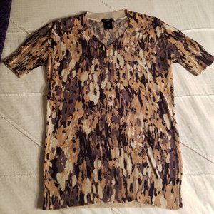 Ann Taylor v-neck sweater, 100% cotton, XSP